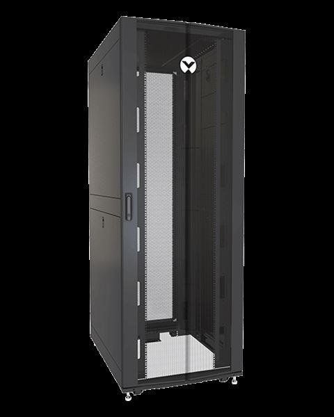 Vertiv VR - Rack cabinet - nero, RAL 7021 - 48U - 19"