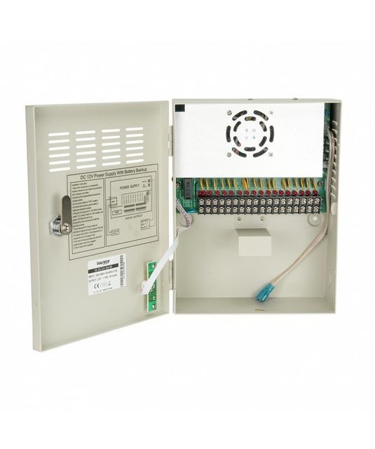 Vultech Security VS-CS1218-20A-BK adattatore e invertitore Interno Grigio