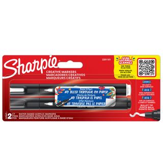 Sharpie - ASTUCCIO 2 MARCATORI CREATIVE MARKERS SHARPIE