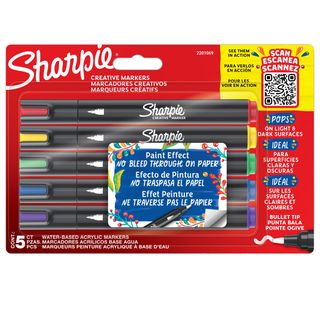 Sharpie - ASTUCCIO 5 MARCATORI CREATIVE MARKERS SHARPIE