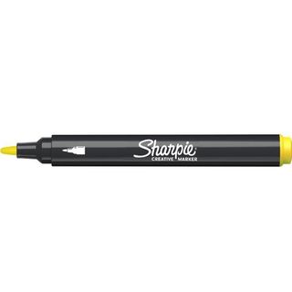 Sharpie 2218063, 1 pz, Giallo, Rotondo, Inchiostro a base acrilica