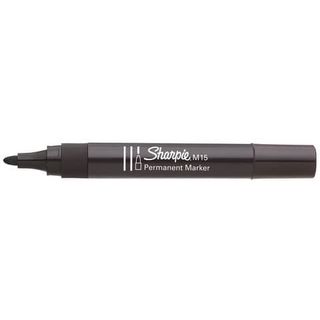 Sharpie M15 - Marcatore - permanente - nero - inchiostro base acqua - 2 mm (pac…
