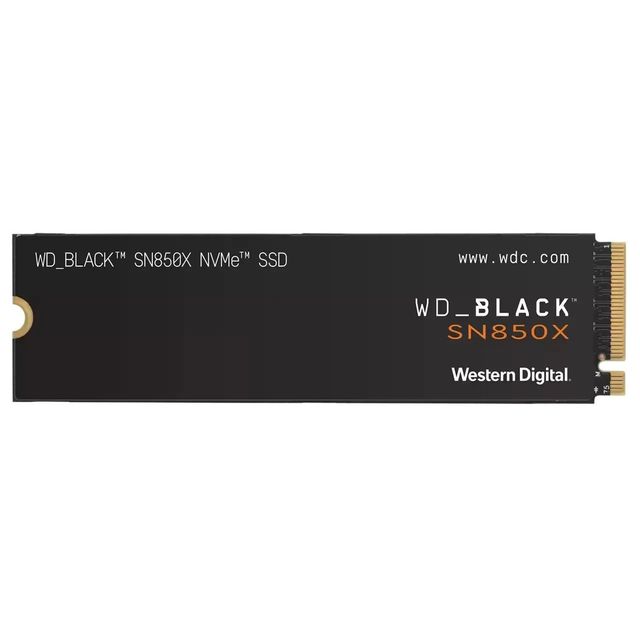 WD_BLACK SN850X NVMe SSD WDS400T2X0E - SSD - 4 TB - interno - M.2 2280 - PCIe 4…