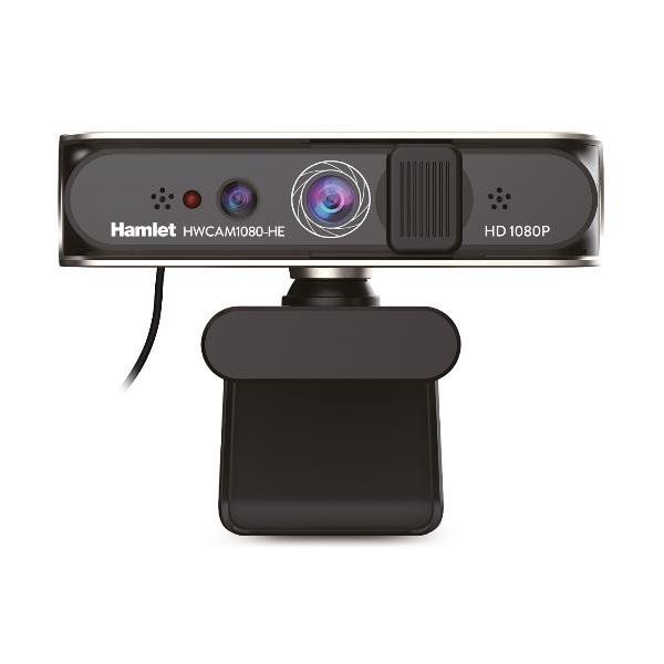 WEBCAM USB 1080P A COLORI E A INFRAROSSI CON RICONOSCIMENTO FACCIALE MIC E PRIV…