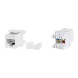 WP EUROPE PRESA RJ45U CAT.6 180 GRADI NERO