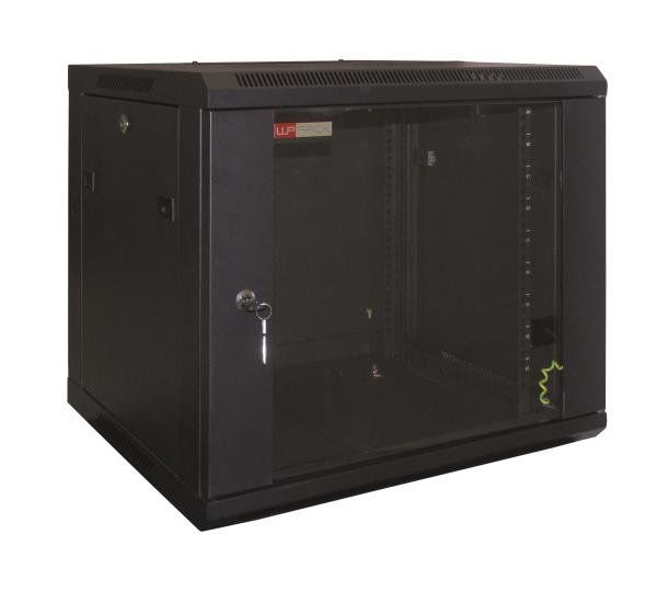WP RACK RWB SERIES - Rack - cabinet - nero, RAL 9005 - 12U - 19"