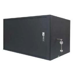 WP RACK RWS Security Series - Rack cabinet - nero, RAL 9005 - 12U - 19"