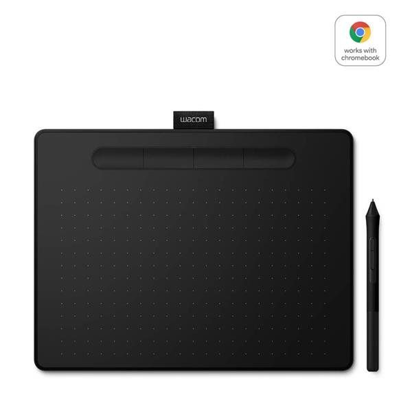 Wacom Intuos CTL-6100K-B, Cablato, 216 x 135 mm, USB, 7 mm, Penna, Nero