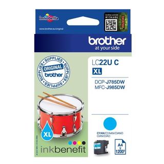 Brother LCLC22UC - XL - ciano - originale - cartuccia d'inchiostro - per Brothe…
