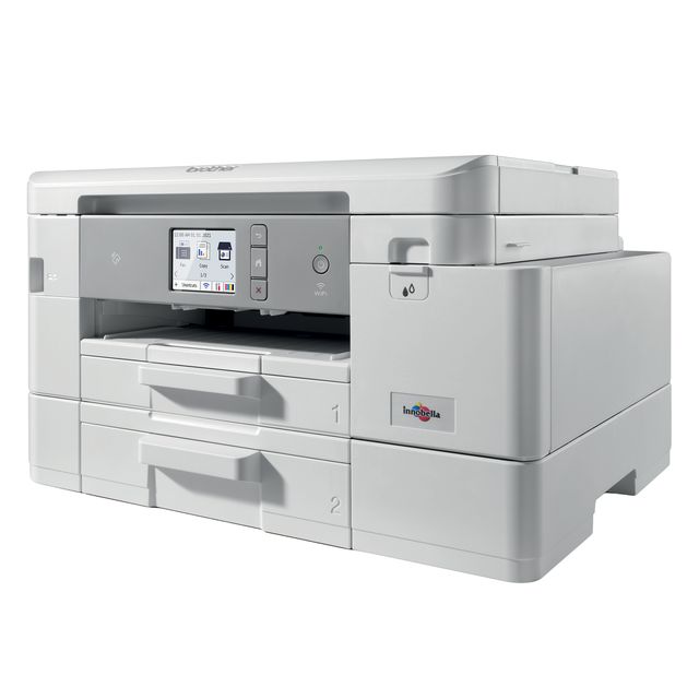 Brother MFC-J4535DWXL - Stampante multifunzione - colore - ink-jet - A4/Letter (supporti) - fino a 13 ppm (copia) - fino a 20 ppm (stampa) - 150 fogli - USB 2.0, LAN, Wi-Fi(n), NFC