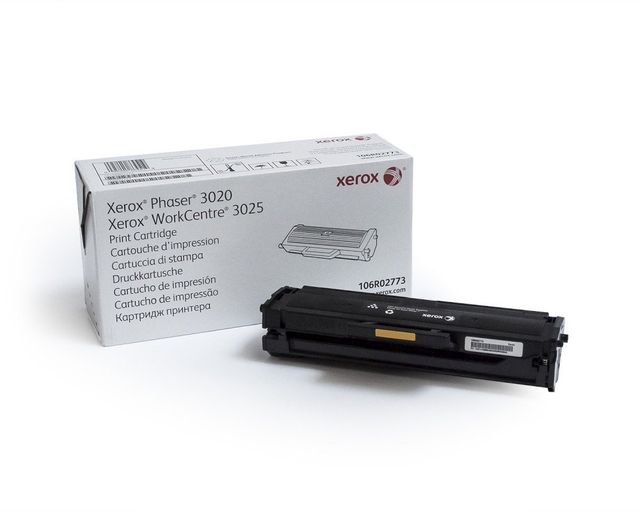 XEROX toner nero 1.500 pagine A4 per WorkCentre 3020/3025 [106R02773]