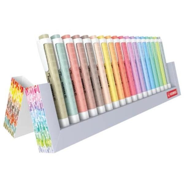 Stabilo EVIDENZIATORE TASCABILE STABILO SWING COOL SET DA SCRIVANIA 18 COLORI P…