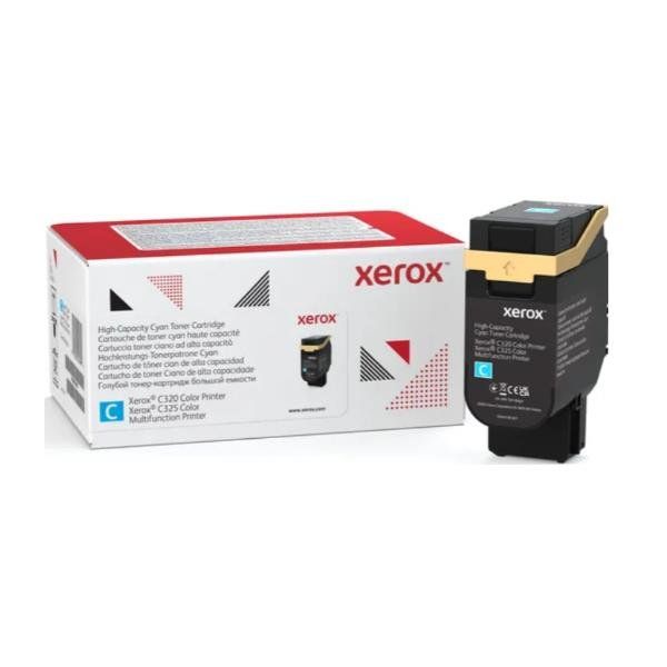 Xerox - Alta capienza - ciano - originale - cartuccia toner - per Xerox C325