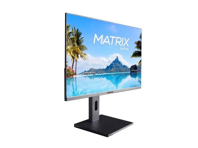 YASHI MONITOR 27 LED IPS QHD 1MS 120hz 300 CDM, REG ALTEZZA, DP/HDMI, MULTIMEDI…