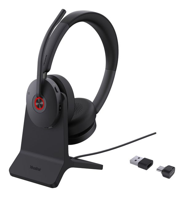 Yealink BH74 + Stand UC USB-C/A Auricolare Wireless A Padiglione Ufficio USB Ty…