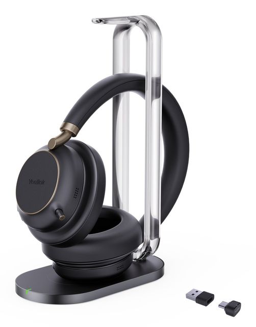 Yealink BH76 Plus + Charging Stand Teams USB-C/A Auricolare Wireless A Padiglio…
