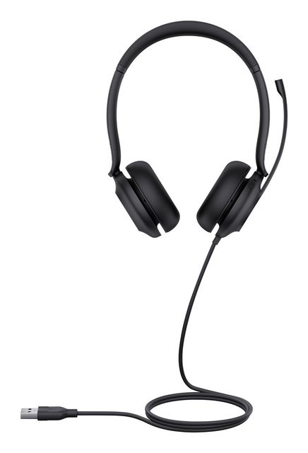 Yealink UH35 Dual Teams Auricolare Cablato A Padiglione Ufficio USB tipo A Nero