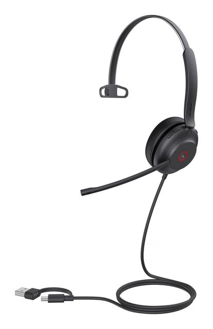 Yealink UH37 Mono UC Auricolare Cablato A Padiglione Ufficio USB Type-C / USB T…