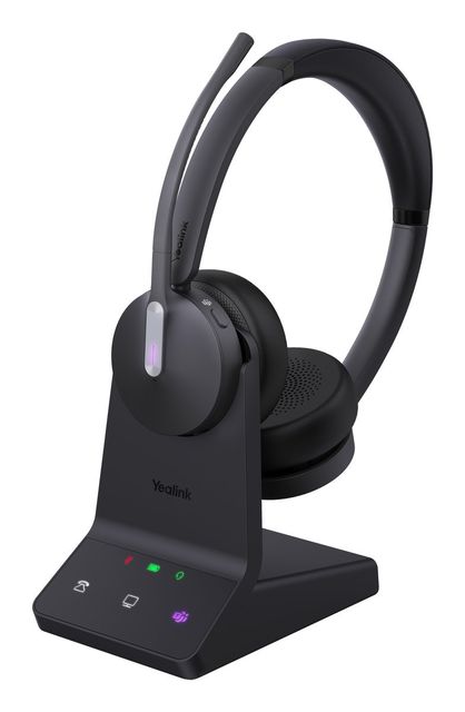 Yealink WH64 DUAL TEAMS Cuffie Bluetooth Wireless per Ufficio