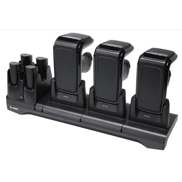 ZEBRA CRADLE RFD40 3 DEV 4 SLOT TOASTER