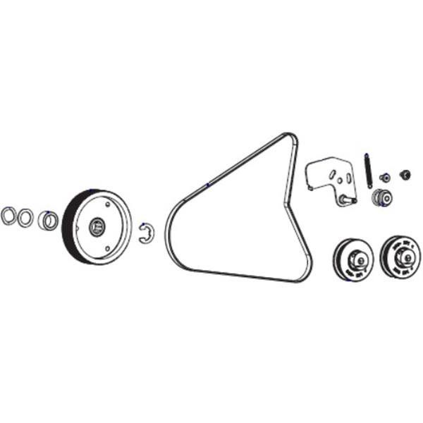 ZEBRA KIT REWI DRIVE SYSTEM (INCL.PULLEYS