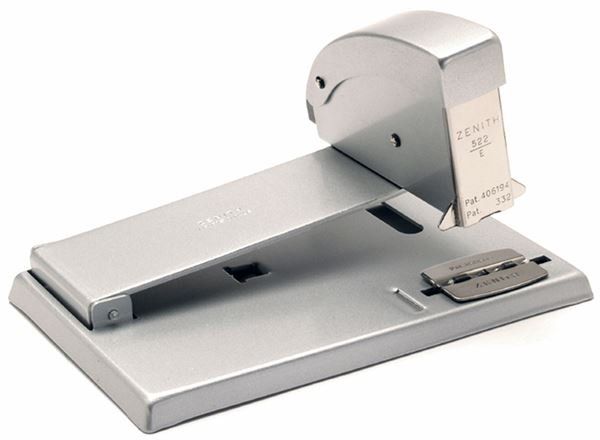 ZENITH 522/E - Cucitrice - 40 fogli - 24/6, 24/8, 24/10 - metallo - alluminio