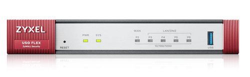 ZYXEL USGFLEX50HP-EU0102F FIREWALL 1 PORTA GbE PoE 30W 4 PORTE GbE 2 Gbps