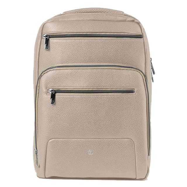 Zaino Gate Trended - 29 x 42 x 15 cm - ecopelle - ghiaccio - In Tempo