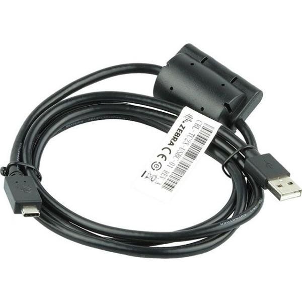 Zebra - Cavo USB - 24 pin USB-C (M) - per Zebra MC27, Single Slot Base Cradle, …