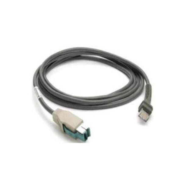 Zebra - Cavo USB - USB PlusPower (M) - 5 / 12 V - 2.13 m - per Symbol LS2208; Z…