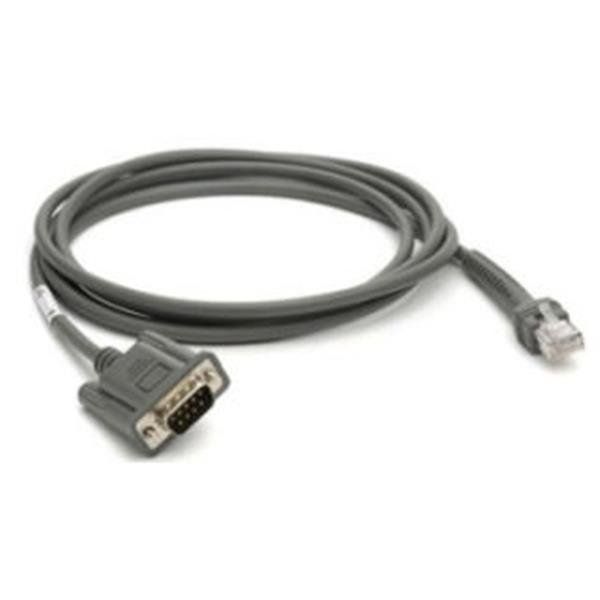Zebra - Cavo seriale - DB-9 (F) a RJ-45 (M) - 2.13 m - per Symbol LS2208