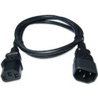 Zebra CS-CAB-IEC-L cavo di alimentazione Nero 1 m Accoppiatore C13 Accoppiatore…