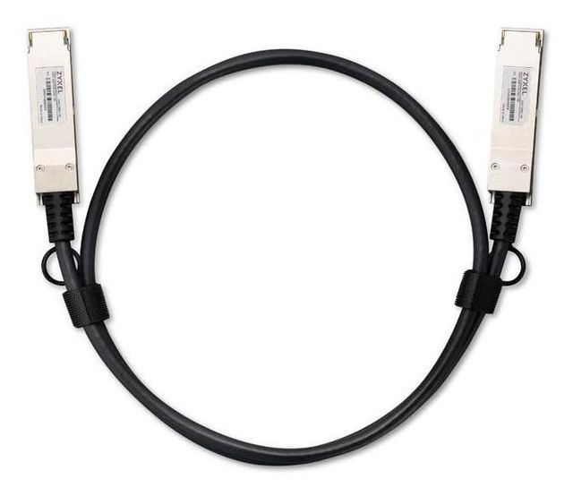 Zyxel DAC100G-1M-ZZ0101F cavo InfiniBand e in fibra ottica QSFP28 DAC Nero