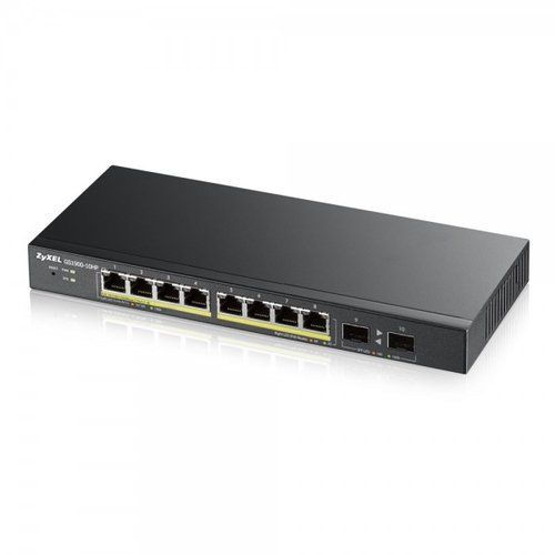 Zyxel GS1900-8HP - Switch - intelligente - 8 x 10/100/1000 (PoE+) - desktop, mo…