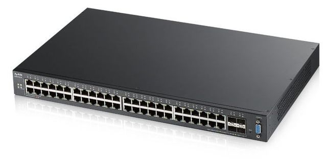Zyxel XGS2210-52 Gestito L2 Gigabit Ethernet (10/100/1000) 1U Nero