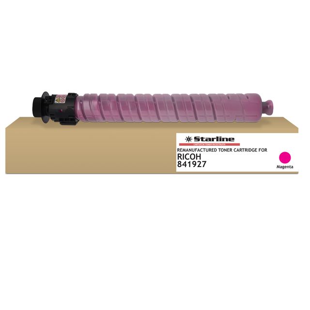 Starline - Toner ricostruito per Ricoh Aficio MPC 2003/2503 Series - Magenta - …