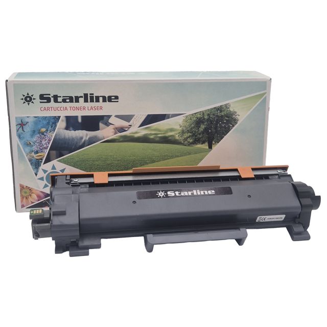 Starline Toner Compatibile per Brother Nero TN2510XL 3.000 pag