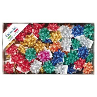 Stelle adesive per pacchi regalo Brizzolari 6,5 mm Ø 35 mm assortiti opaco conf…