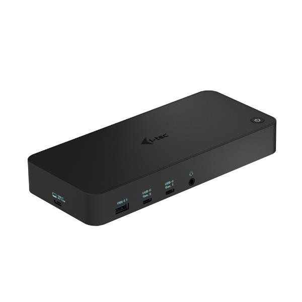 i-Tec - Docking station - USB-C / Thunderbolt 3 - 3 x HDMI, 2 x DP - GigE - Ita…