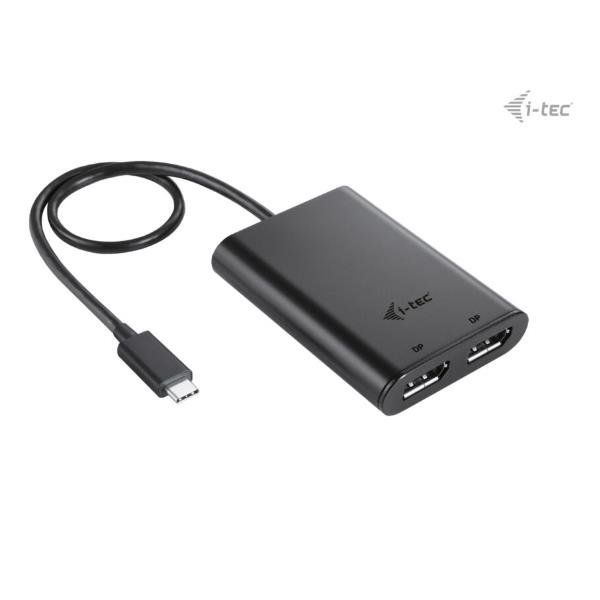 i-Tec - Docking station - USB-C / USB4 / Thunderbolt 3 / Thunderbolt 4 - 2 x DP…
