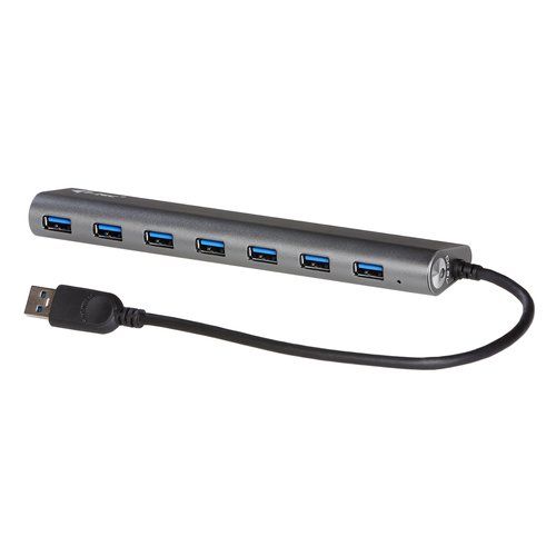 i-Tec USB 3.0 Metal Charging HUB - Hub - 7 x SuperSpeed USB 3.0 - desktop