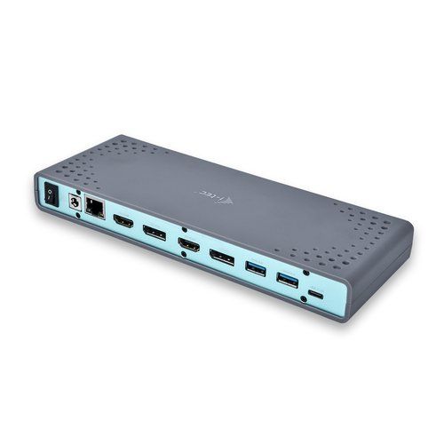 i-Tec USB-C / USB-A 3.0 4K Dual Video Docking Station - Docking station - USB-C…