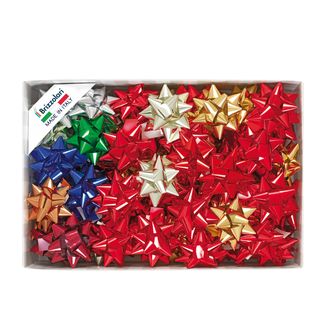 Stelle di nastro metal 6870 - 19 mm - diam. 9 cm - colori assortiti - Brizzolar…
