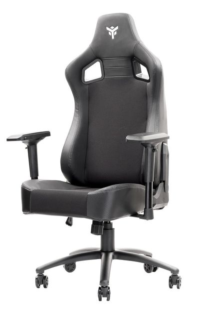 iTek Gaming Chair SCOUT PM30 - PVC, Doppio Cuscino - Nero/Bianco