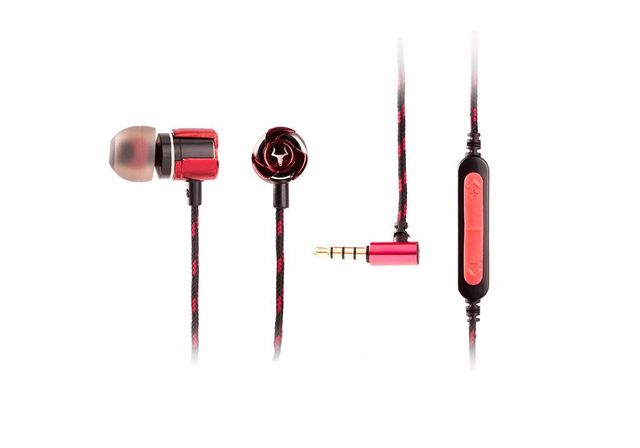 iTek TAURUS IE100 InEar Gaming Headset - Nero/Rosso