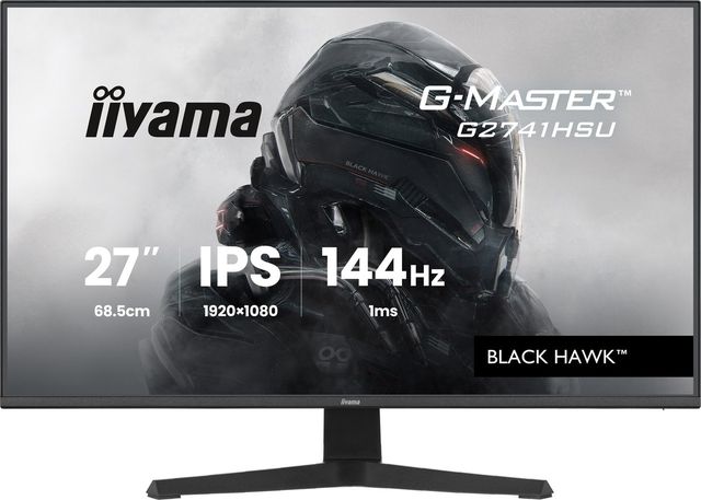 iiyama G-MASTER G2741HSU-B1, 68,6 cm (27ʺ), 1920 x 1080 Pixel, Full HD, Nero
