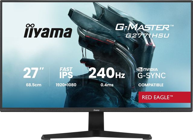 iiyama G-MASTER G2771HSU-B1, 68,6 cm (27ʺ), 1920 x 1080 Pixel, Full HD, Nero