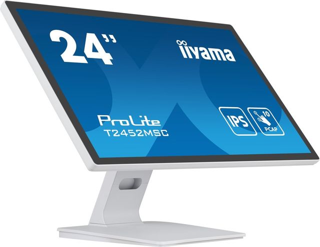 iiyama ProLite T2452MSC-W1 - Monitor a LED - 24" (23.8" visualizzabile) - touch…
