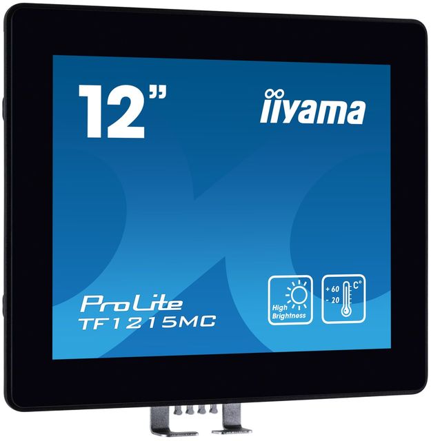 iiyama ProLite TF1215MC-B1 - Monitor a LED - 12.1" - telaio aperto - touchscree…