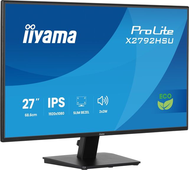 iiyama ProLite X2792HSU-B1, 68,6 cm (27ʺ), 1920 x 1080 Pixel, Full HD, LED, 3 m…